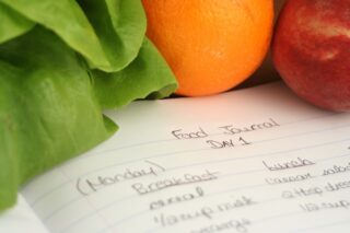 Food journal entry written as part of a nutritional counseling program in Naperville, IL